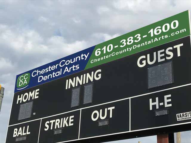 Baseball scoreboard