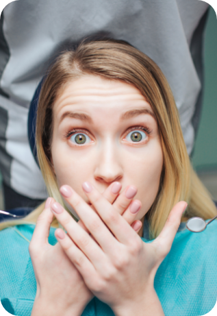 Fearful patient in need of sedation dentistry