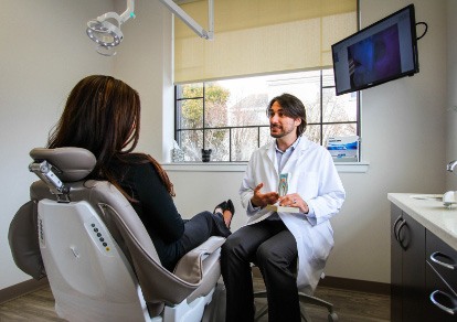 Dr. Simeone & actual CCDA patient smiling