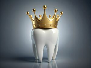 Dental crown. 