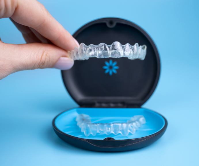 Invisalign in tray